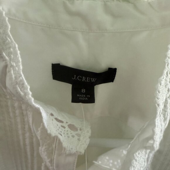J. Crew Lace-front button-up shirt - Picture 4 of 7